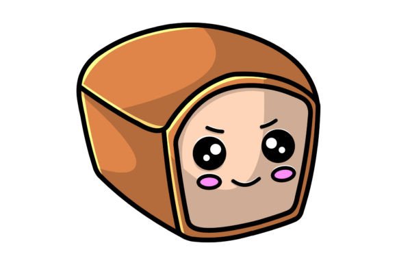 Christmas Bread Icon Vector Illustration for Seasonal Illustrations