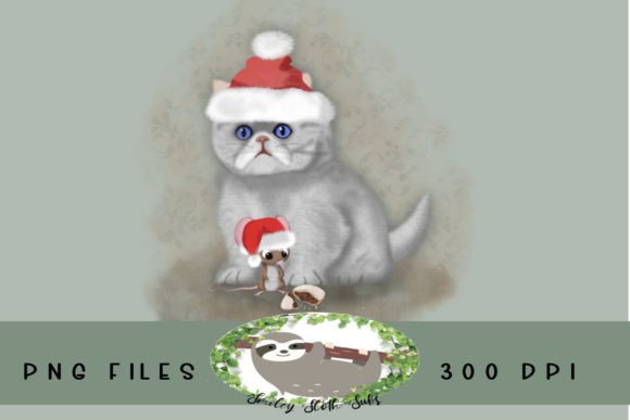 Christmas Cat Mouse: A Review for Modern Illustrations