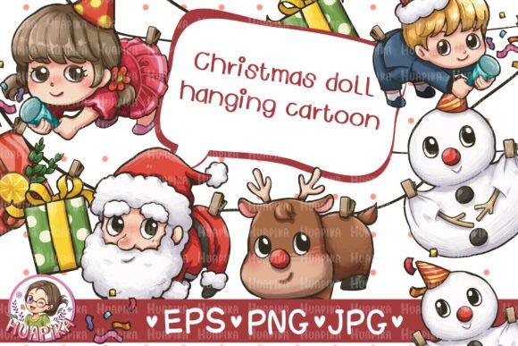Christmas Doll Hanging Cartoon Review