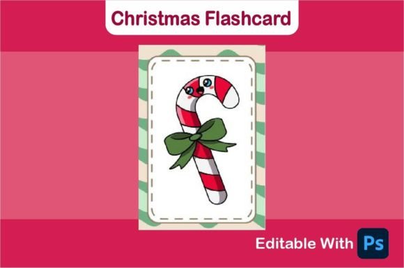 Christmas Flashcard - Candy Cane Happy Review