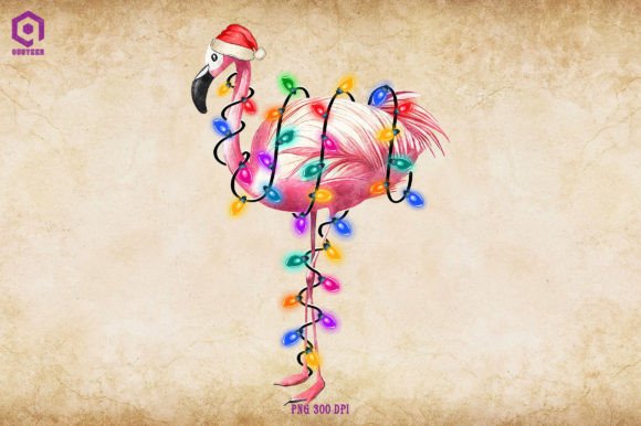 Flamingo Christmas Tree Lights: A Designer's Review of Seasonal Illustrations