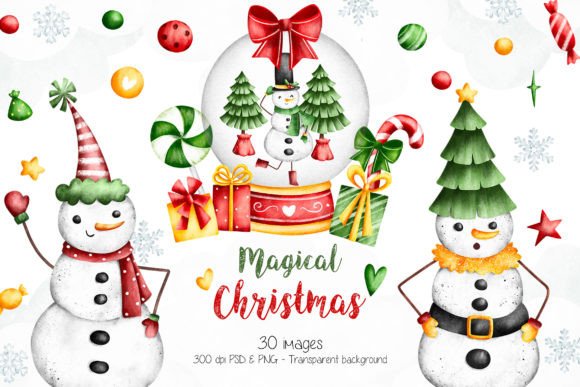 Magical Christmas Illustration Review for Brand Designers