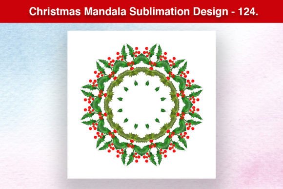 Merry Christmas Mandala Sublimation -124 Illustrations Review